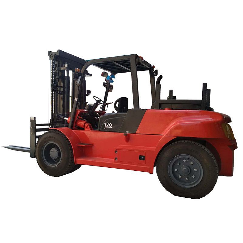 Kvaliteetne 12-tonnine raske kahveltõstuk diiselkahveltõstuk Hiina kaubamärk